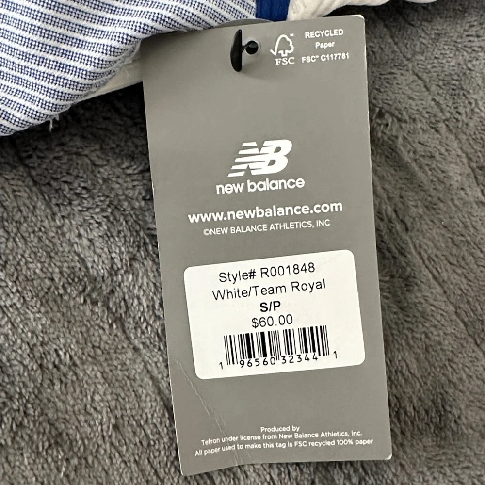 NWT New Balance Blue and White Sports Bras (S) - Picture 5 of 5